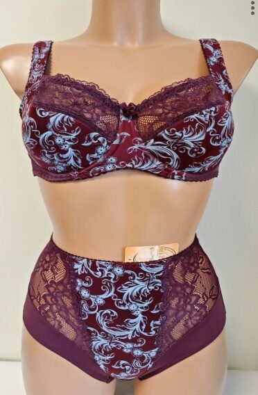 Panties 3025 Plum/Blue